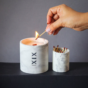 Concrete Candle X HER Candle Gift Set
