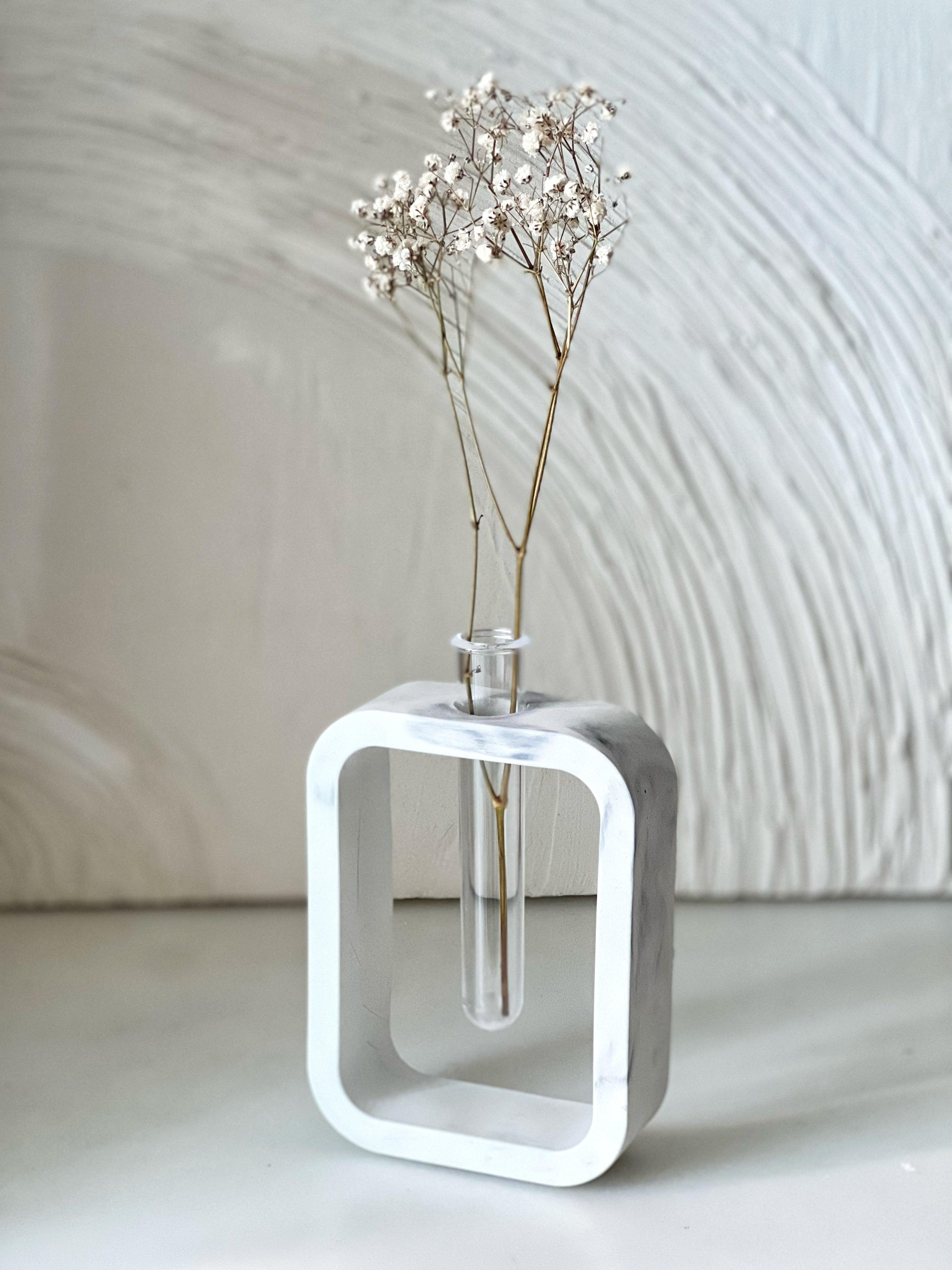 Concrete Flower Vase